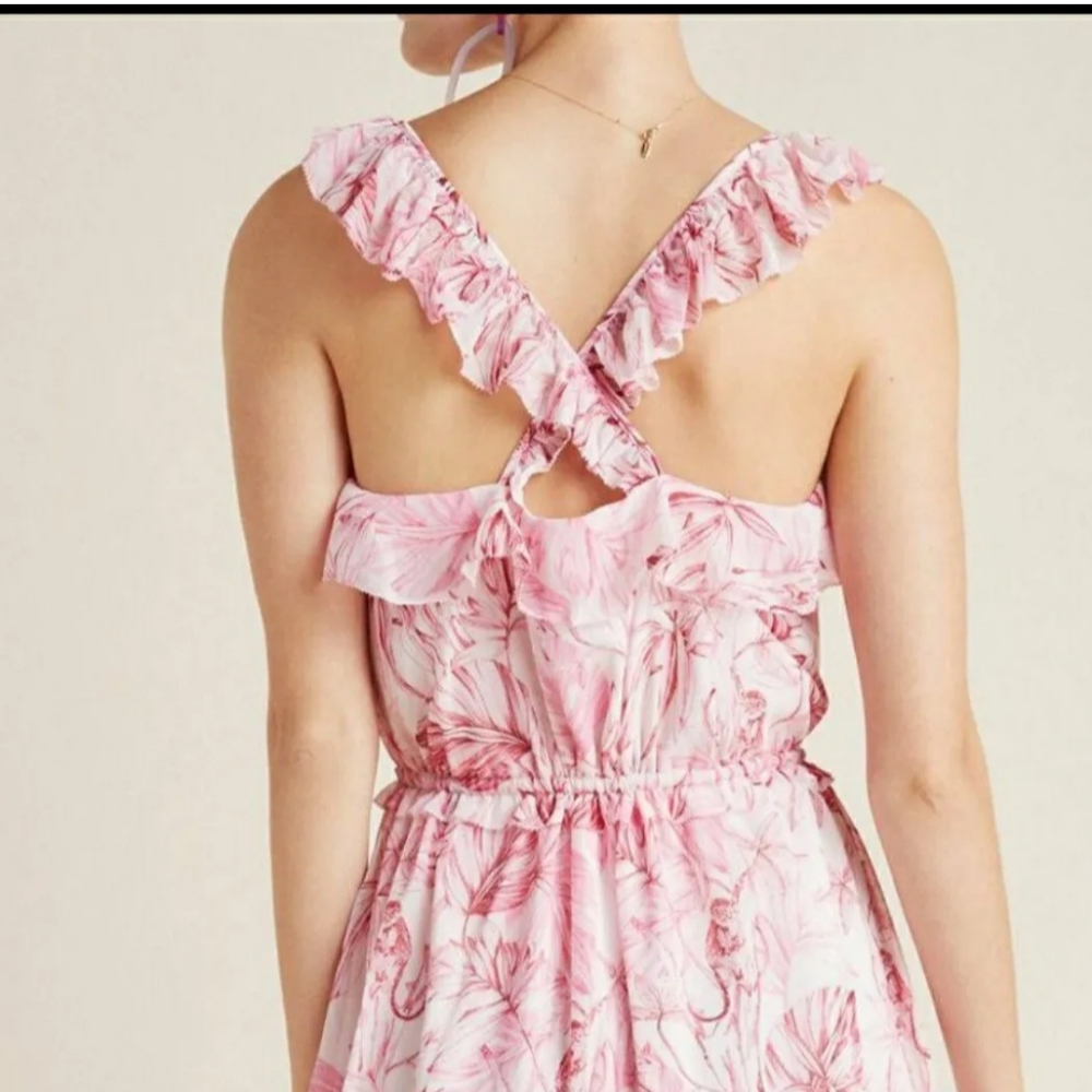 𝅺NWOT Anthropologie Gal Meets Glam Maxi Dress - size 12 - Picture 5 of 14